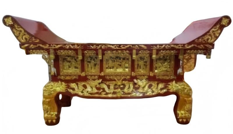 白山贴金寺院供桌