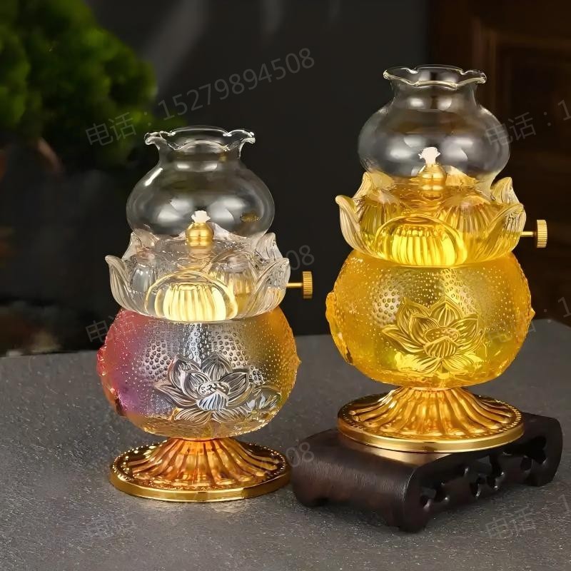 莲花佛灯