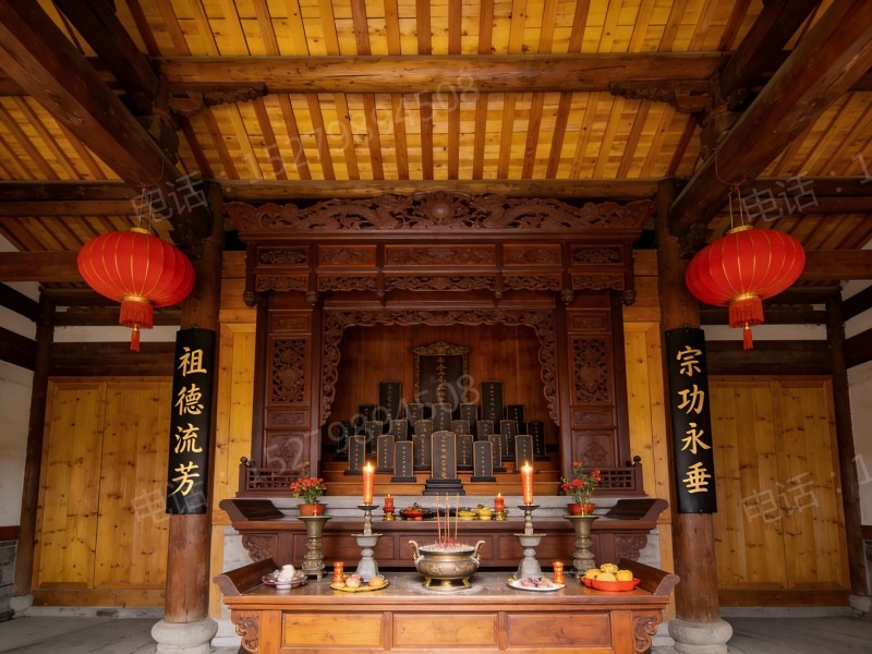 白城牌位供奉神台