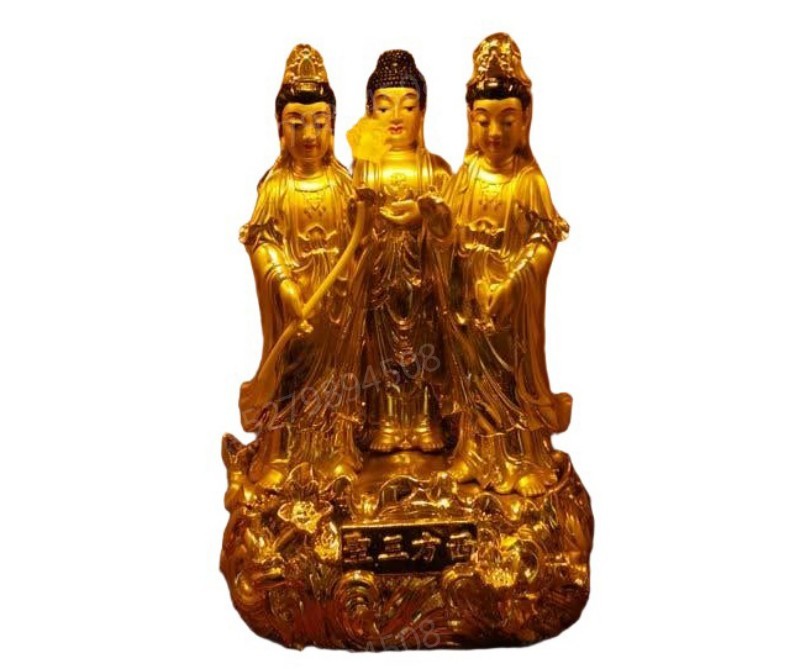 贴金西方三圣